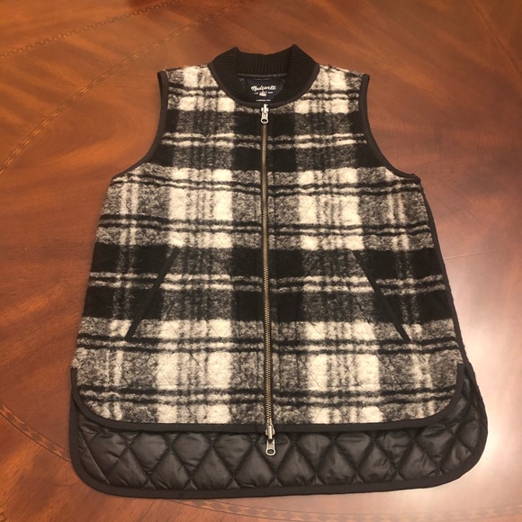 Madewell Reversible Vest in Copeland Plaid - Picture 5 of 10